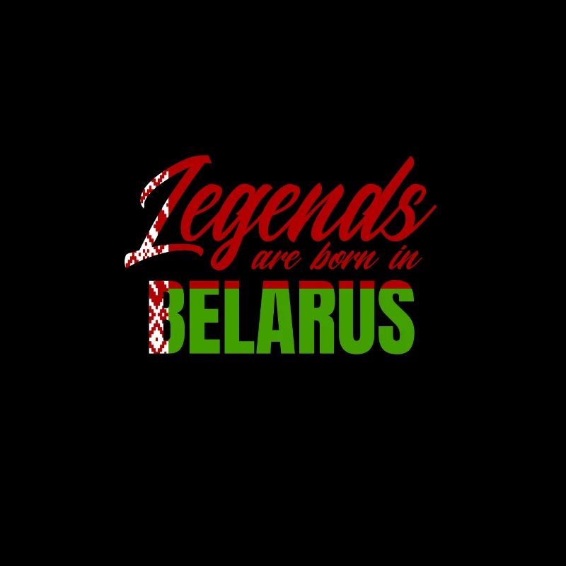Legends are Born in Belarus drapeau