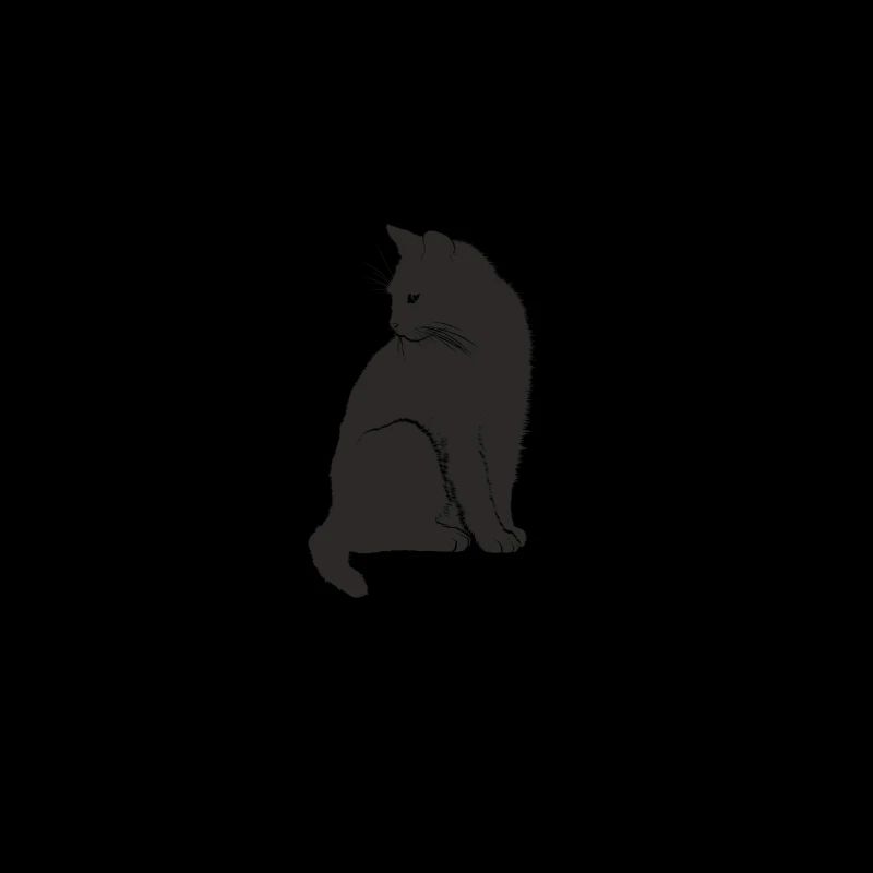 Triangle Cat Hipster