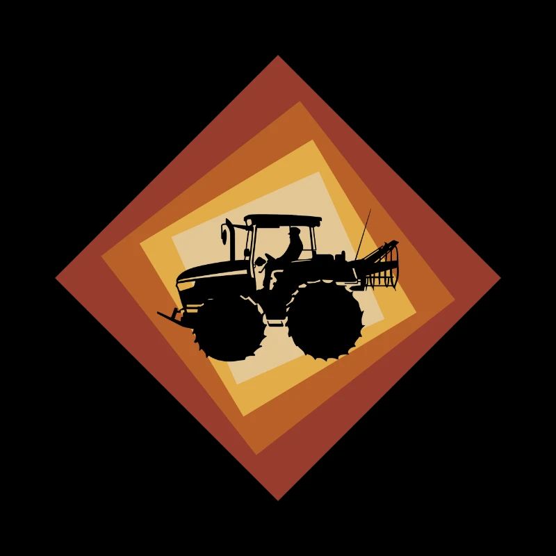 Farmer Combine Harvester