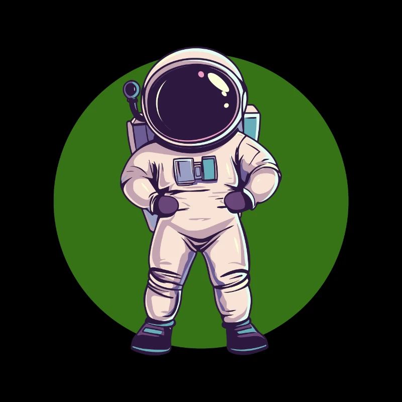 Astronaut Raumschiff