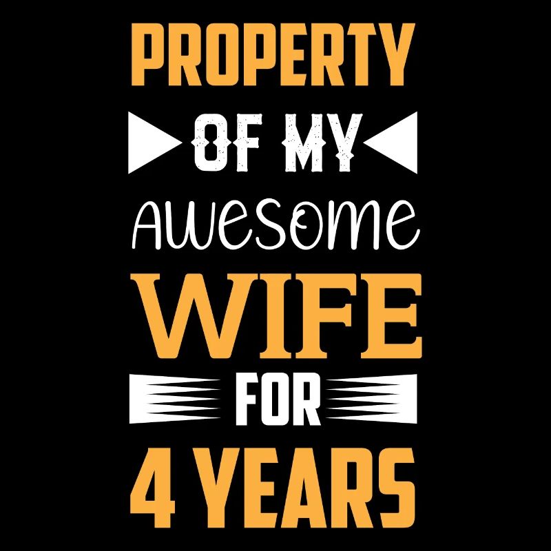 4 years married 4th wedding anniversary