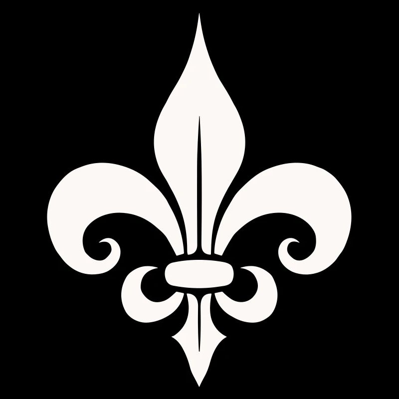 Fleur de lys symbolique Design