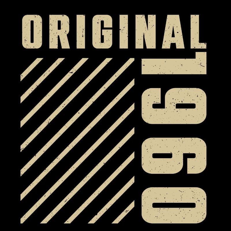 Original 1960 Authentic 1960 Vintage Bursdag