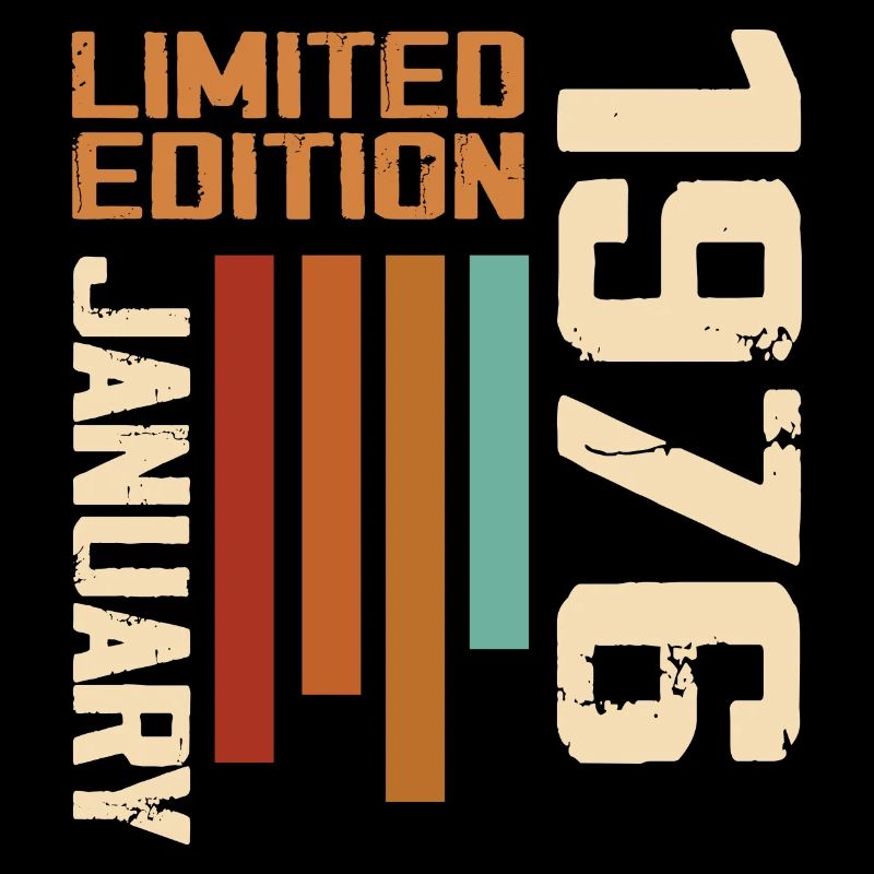 Janvier 1976 - 1976 Janvier Cadeau Anniversaire