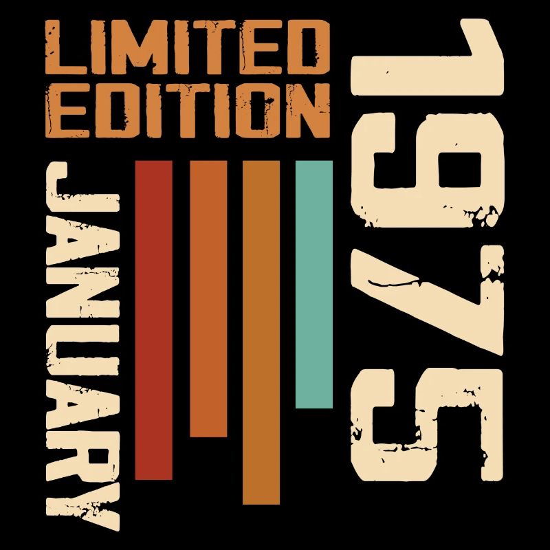 Janvier 1975 - 1975 Janvier Cadeau Anniversaire