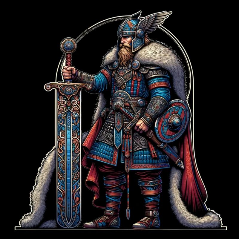 Ein starker Vikinger.