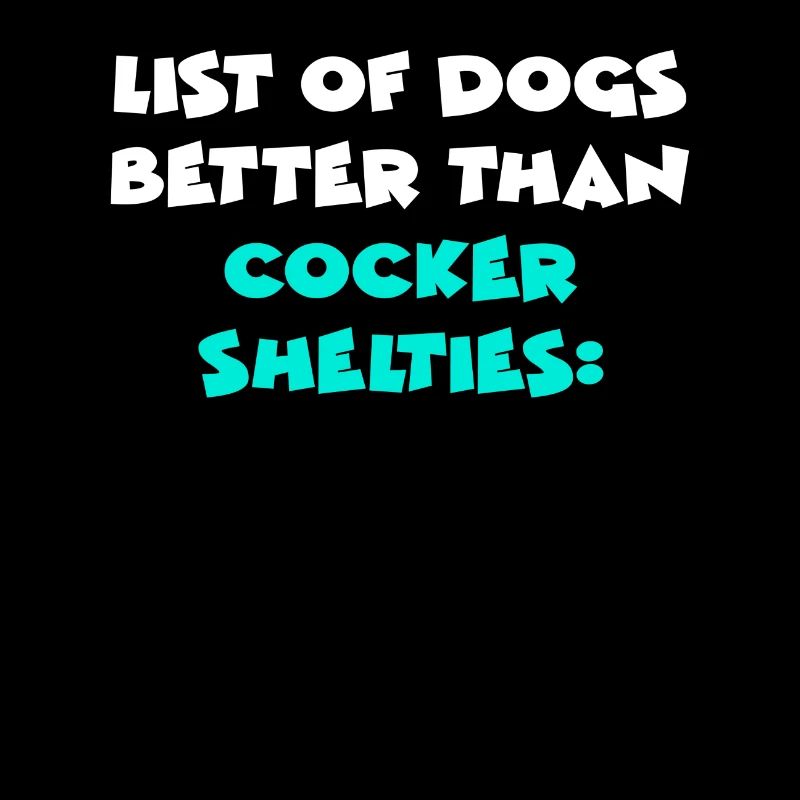 Cocker Shelties