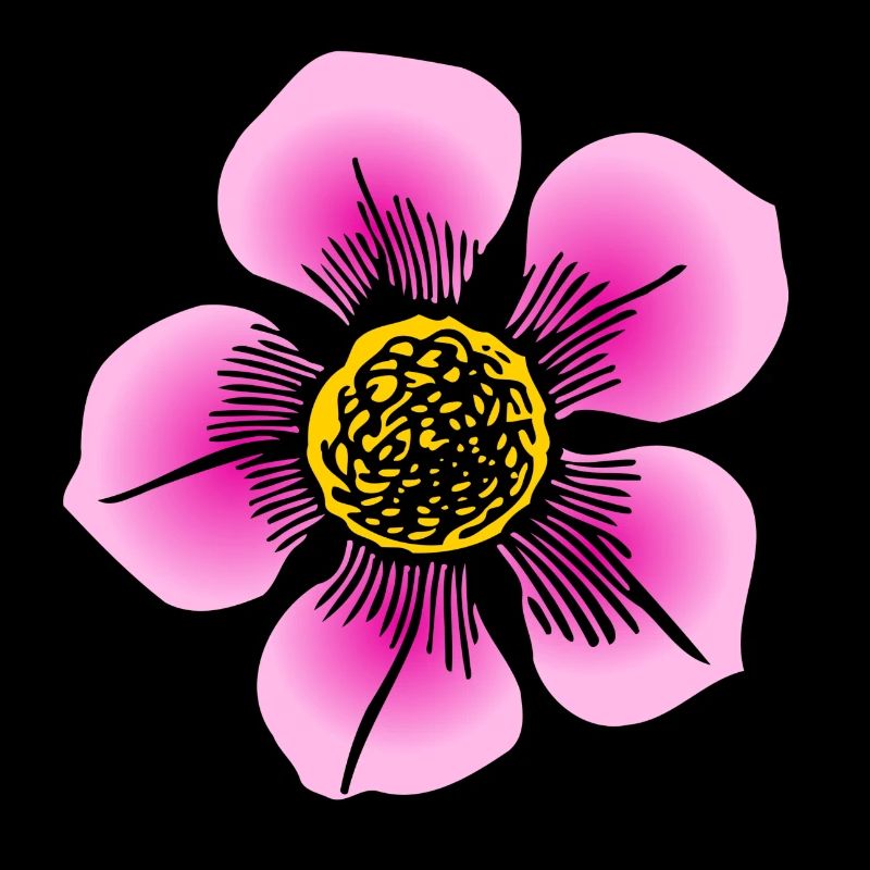 Motif Belle fleur comme idée cadeau