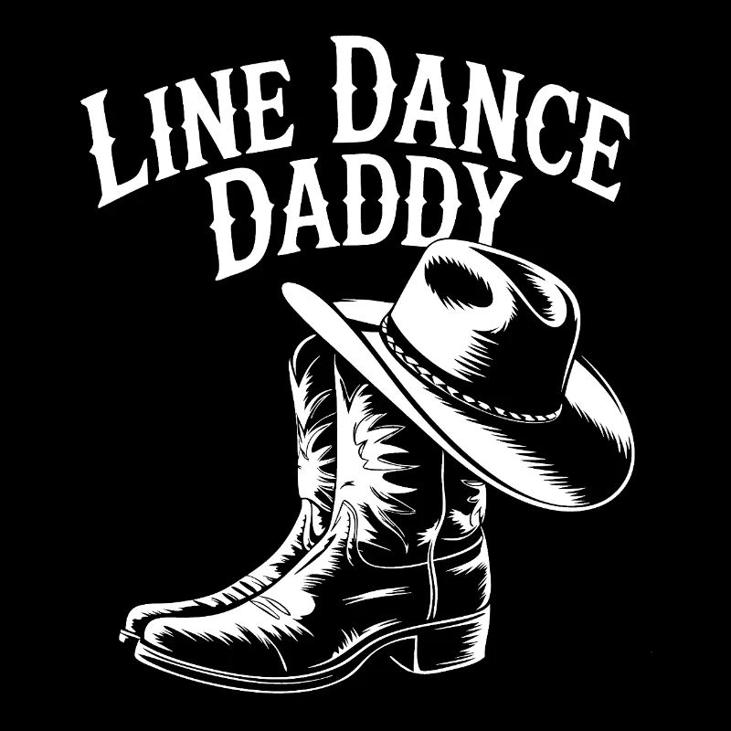 Line Dance Dad My Daddy Dances Line Dance