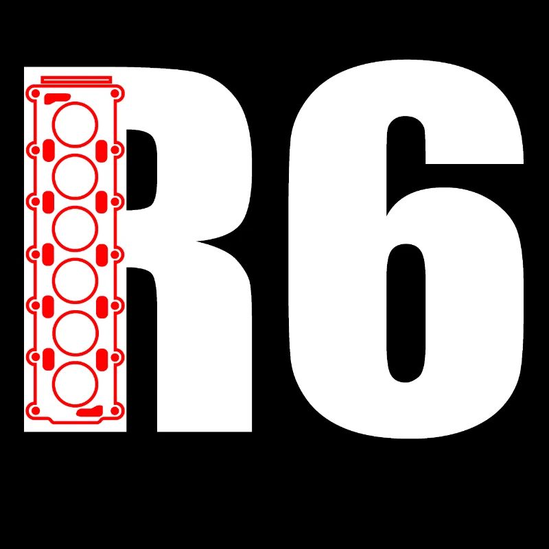 R6 inline six-cylinder in-line engine