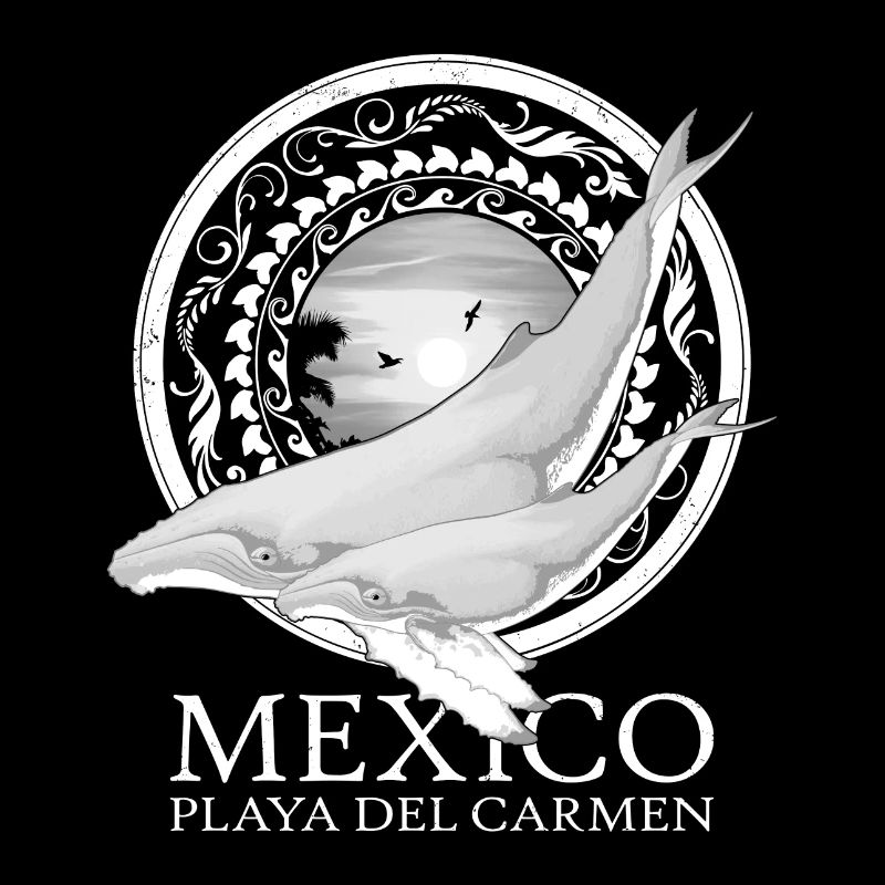 Humpback whales Playa del Carmen