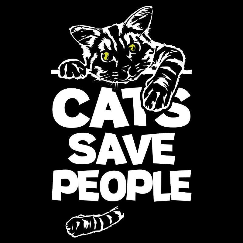 Les chats sauvent les gens