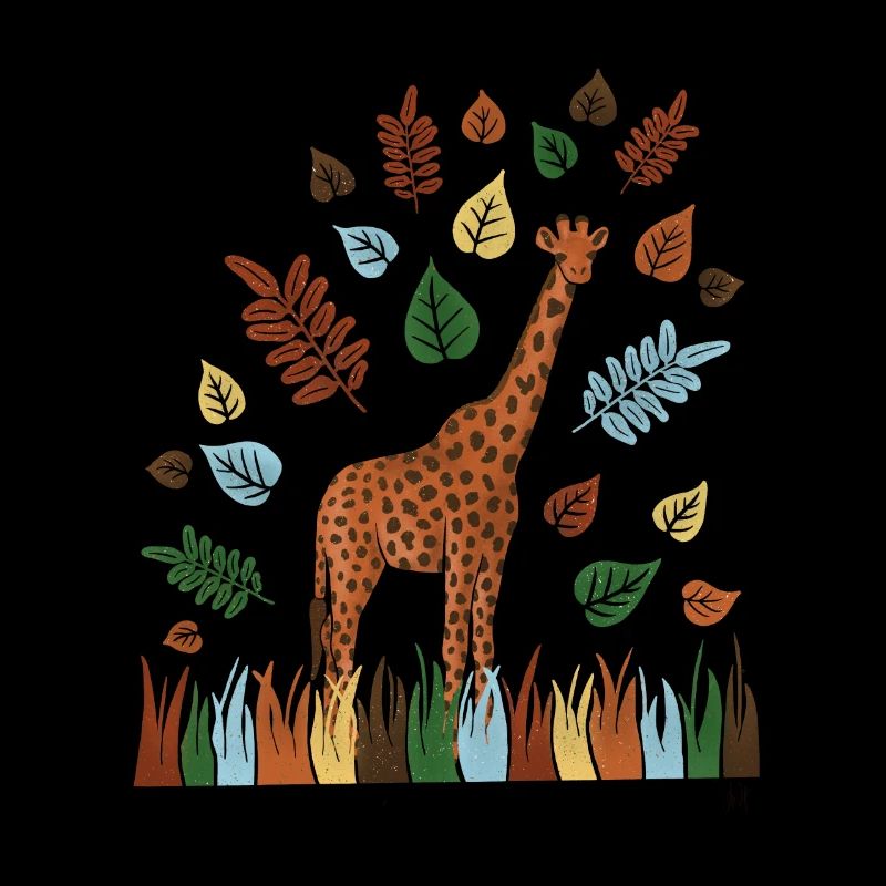 Douce girafe