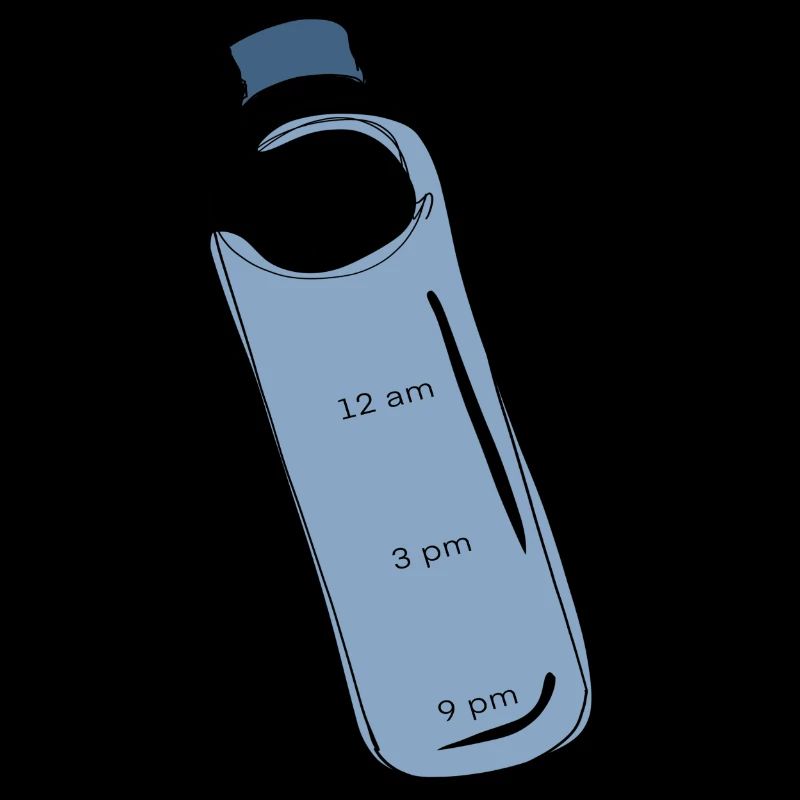 Drinking bottle symbol