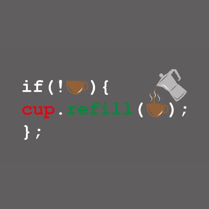 Programmierer Geschenk Kaffee Koffein Coden Code