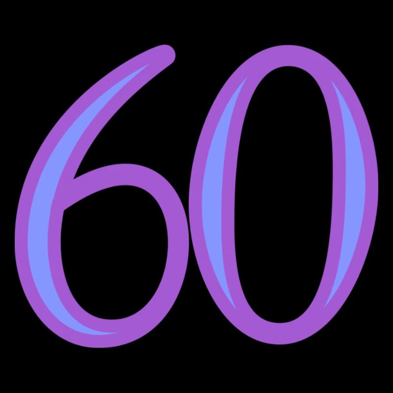 60. 60 ANS. 60e ANNIVERSAIRE. ANNIVERSAIRE 60 ANS.
