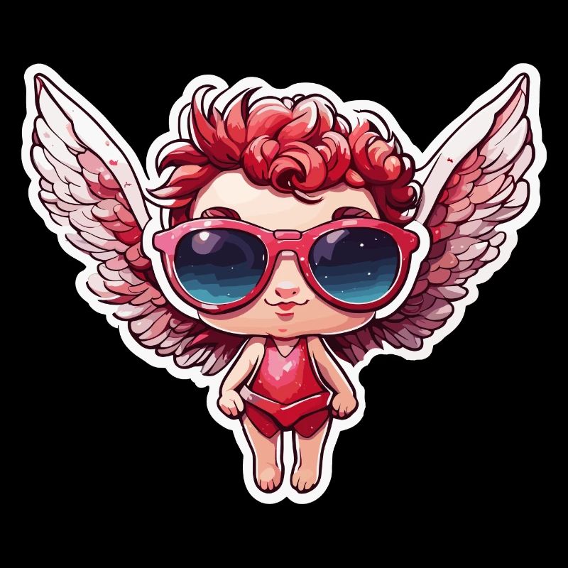 Cupidon / Amour / Flèche / Coeur / Saint Valentin