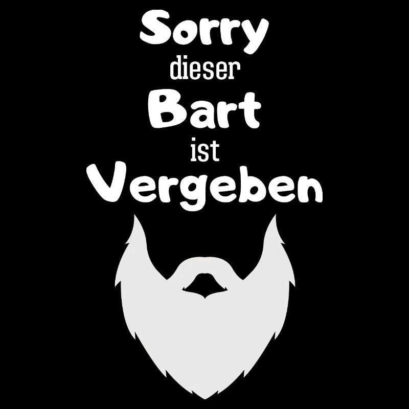 Bart Männer Tshirt für den stolzen Bart träger