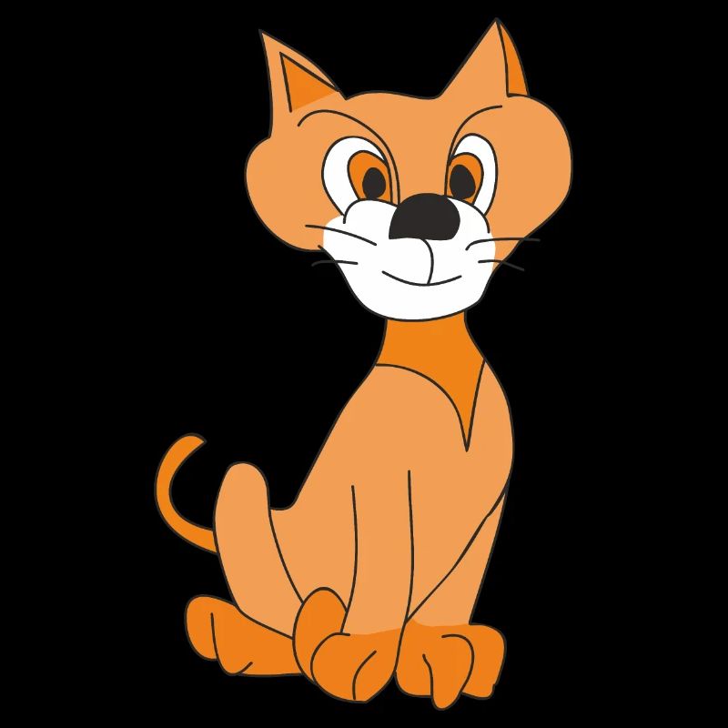 Drôle de chat roux