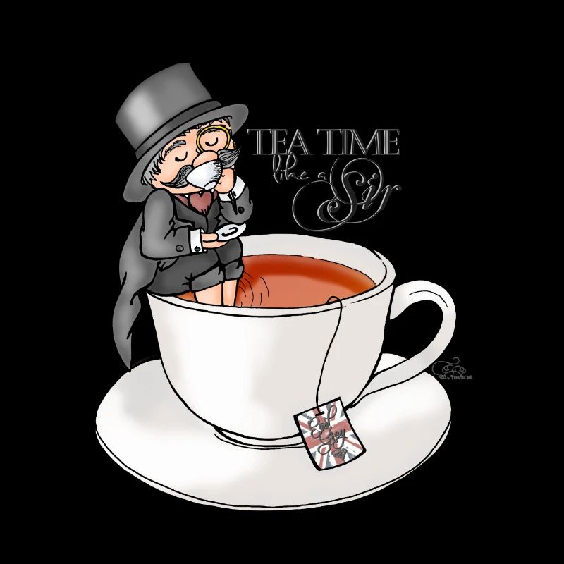 tea time like a Sir with Earl Grey (text)