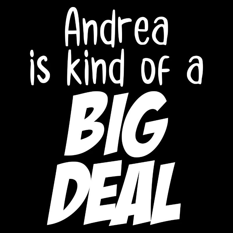 Andrea ist eine große Sache