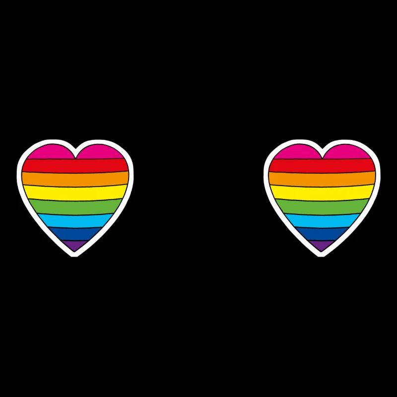 pride hearts