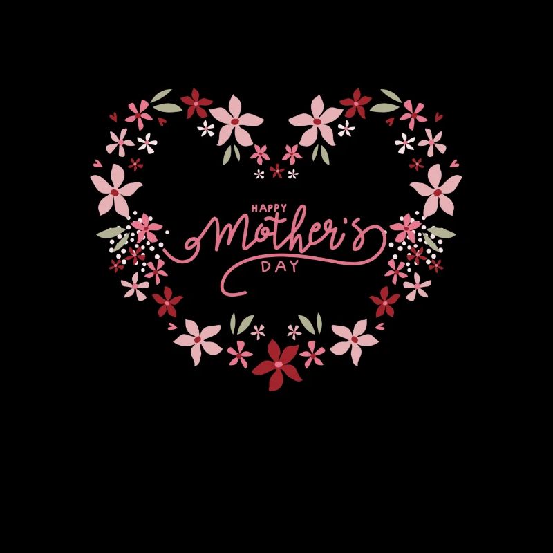 Alles Gute zum Muttertag mit Blumen