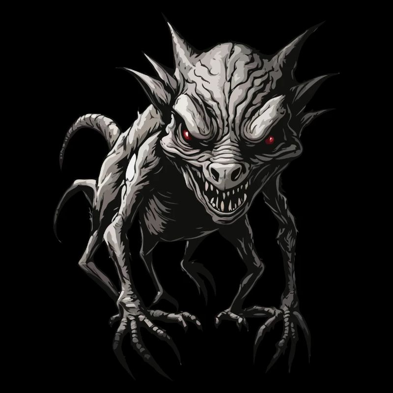 Chupacabra / Créature suceuse / Monstre /Espagne