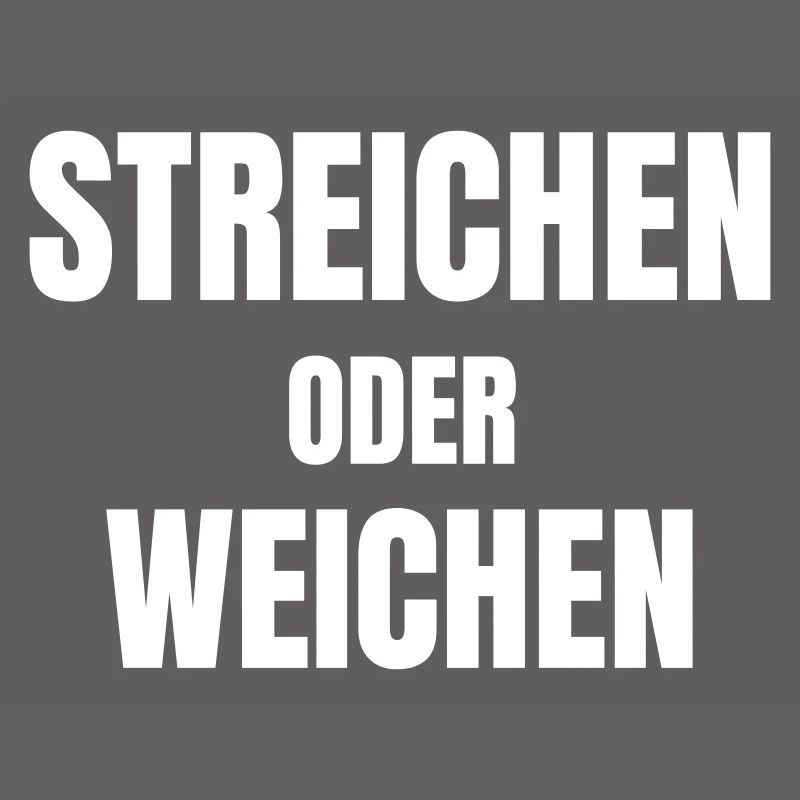 Steichen oder weichen!
