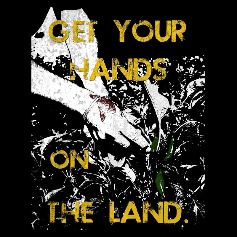 Put your hands on the land