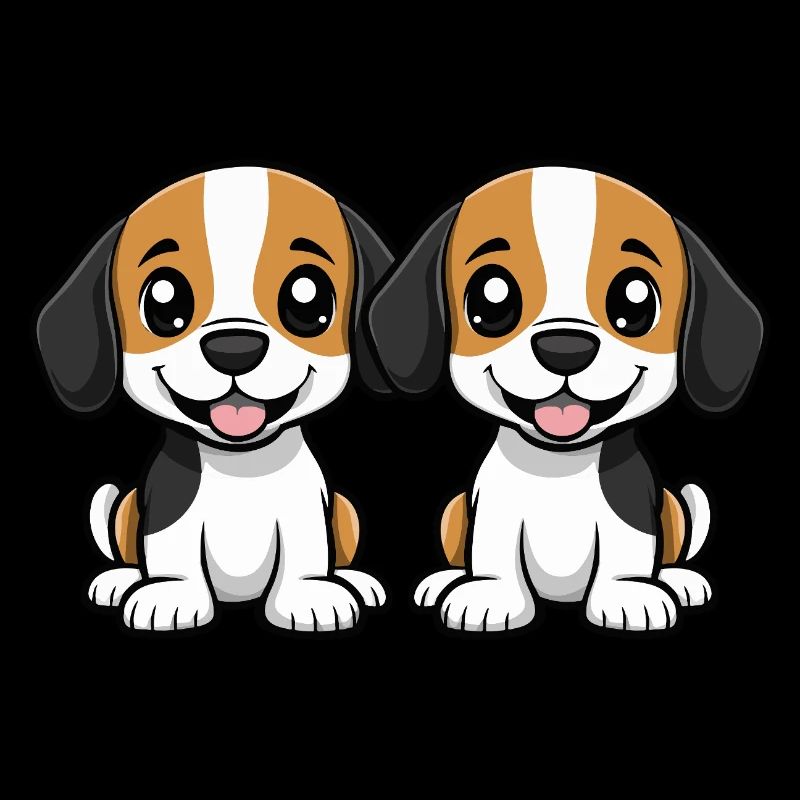 Beagle Hund Comic