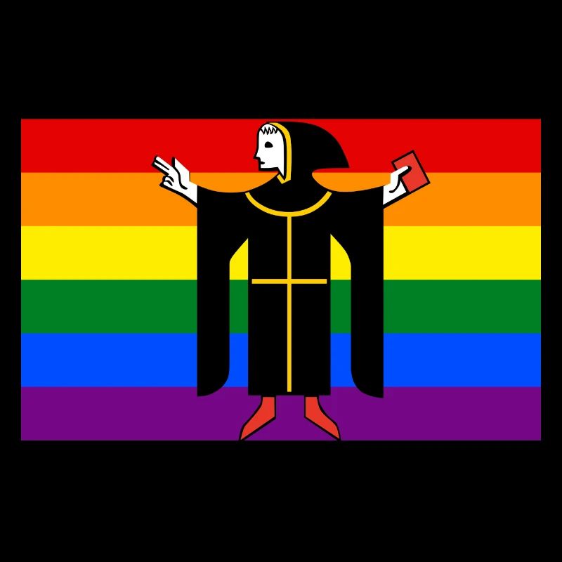 Rainbow Pride Munich / München Drapeau
