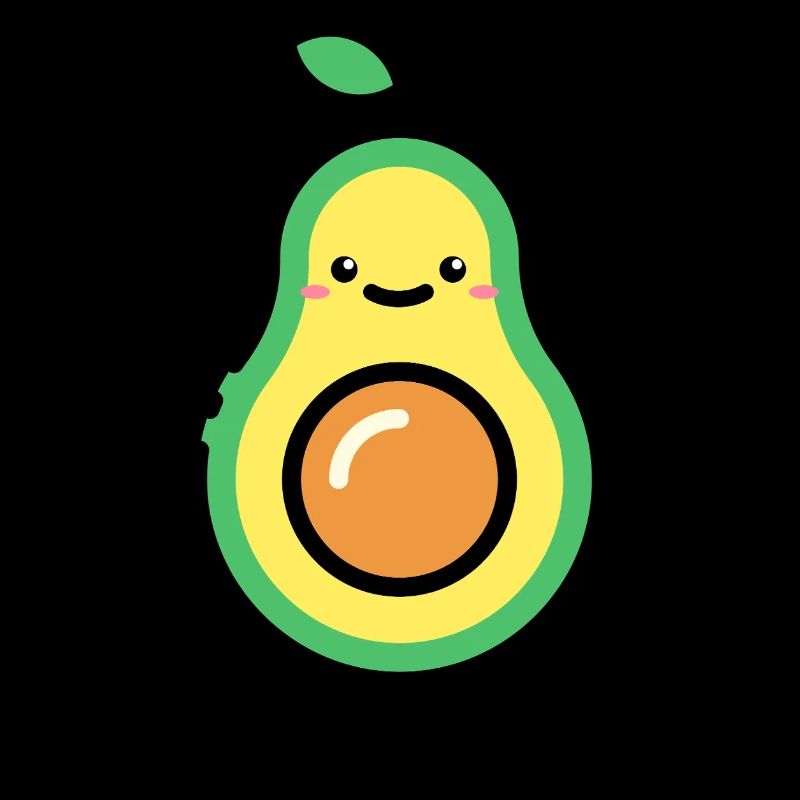 Funny Avocado - "Sorry, I'm basic"