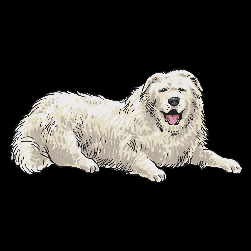 Pyrenäenberghund Patou Hund Geschenk