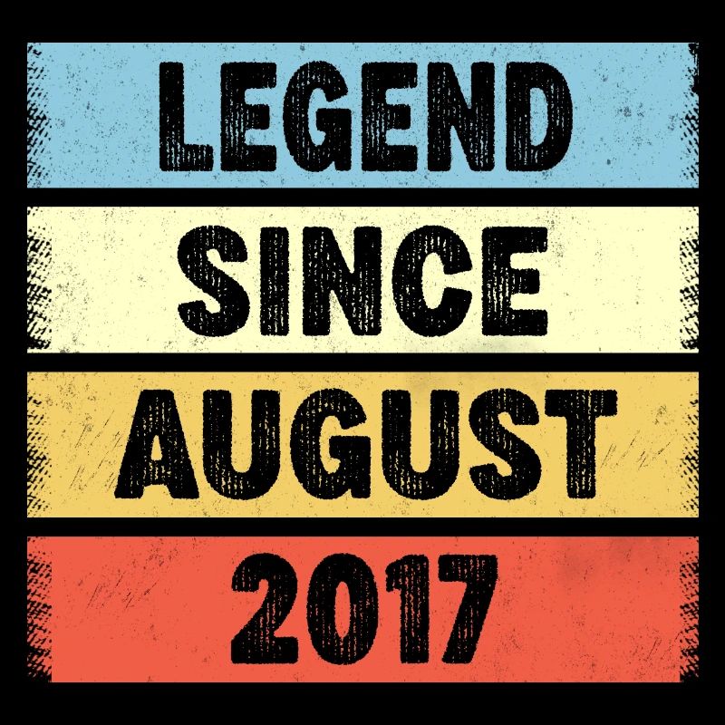 Legend Since August 2017 5e anniversaire
