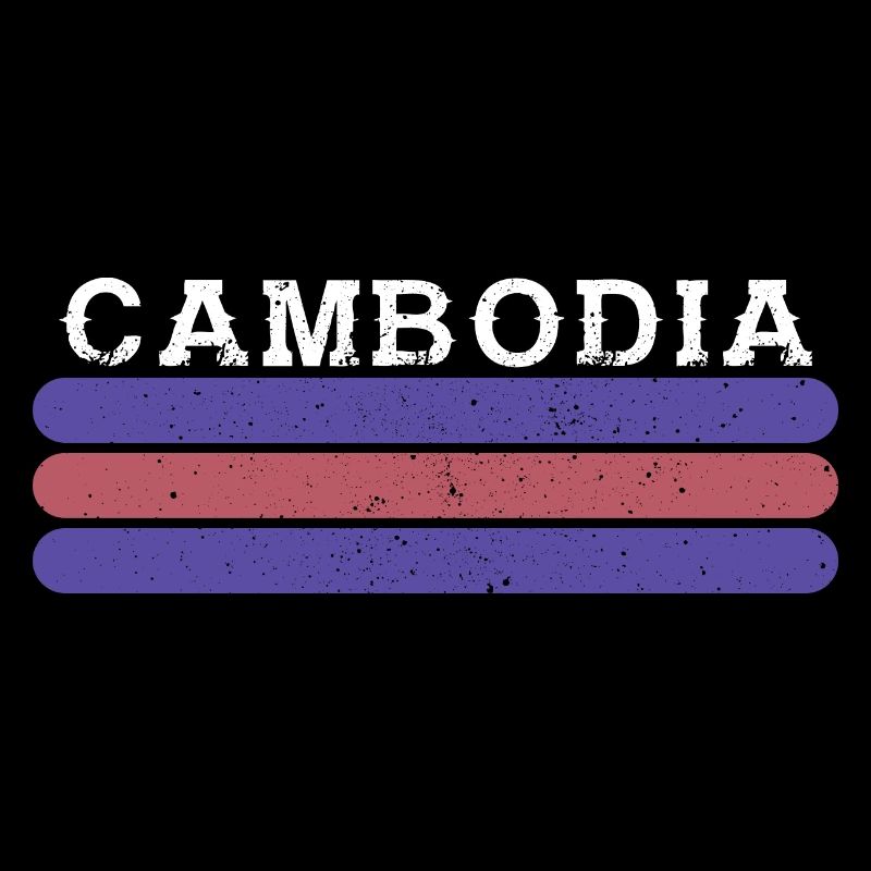 Cambodge Drapeau Asie Tradition Vacances