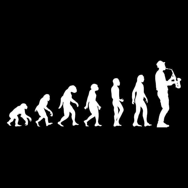 Evolution des Saxophonisten