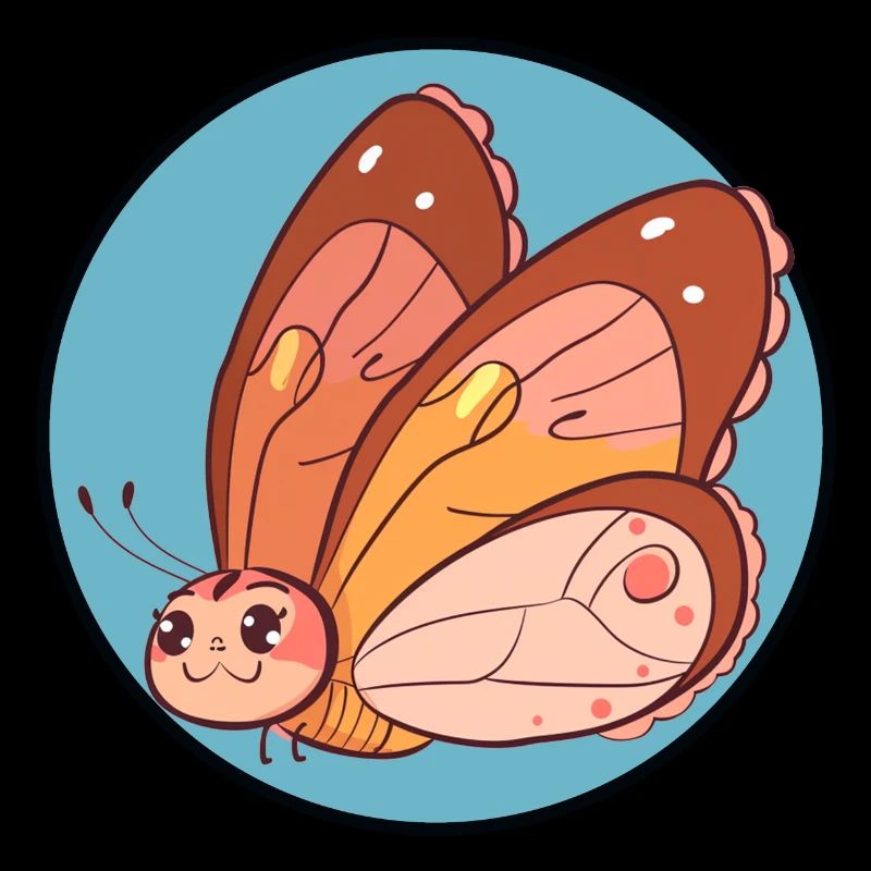 Forêt d’été de papillons