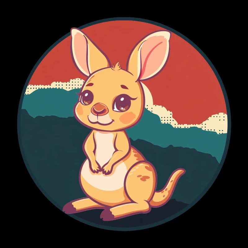 Kangaroo Aussie Kaenguru