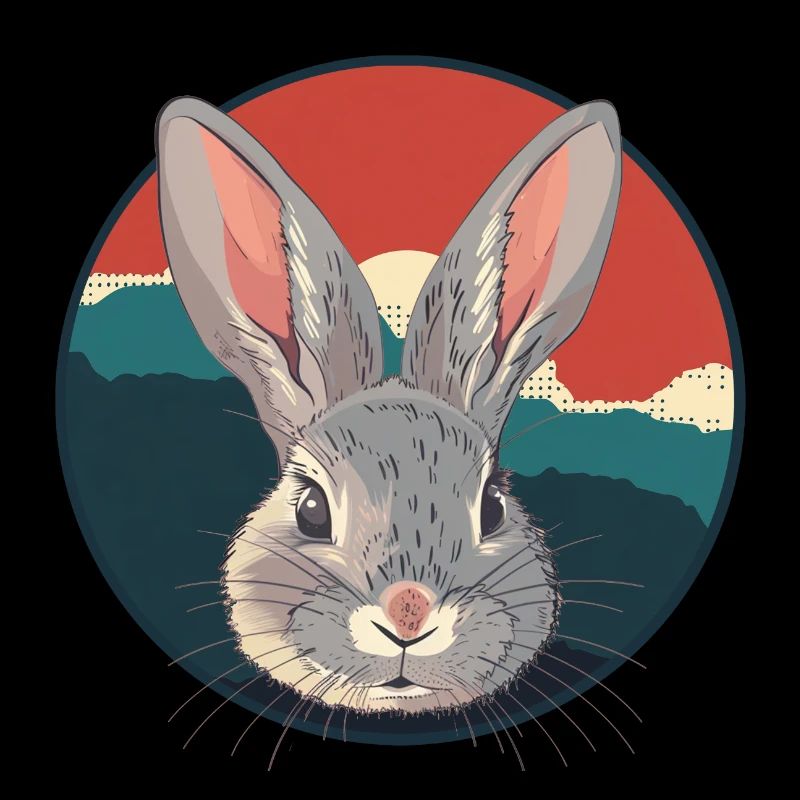Dent de lapin Lapin de Pâques Lapin
