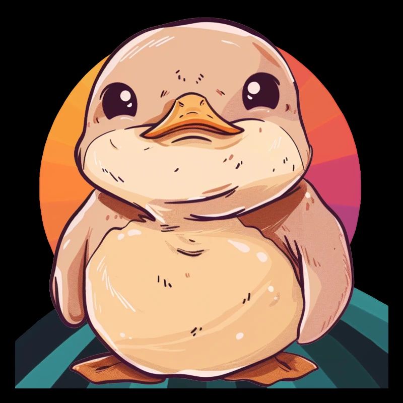 Beak duck croak