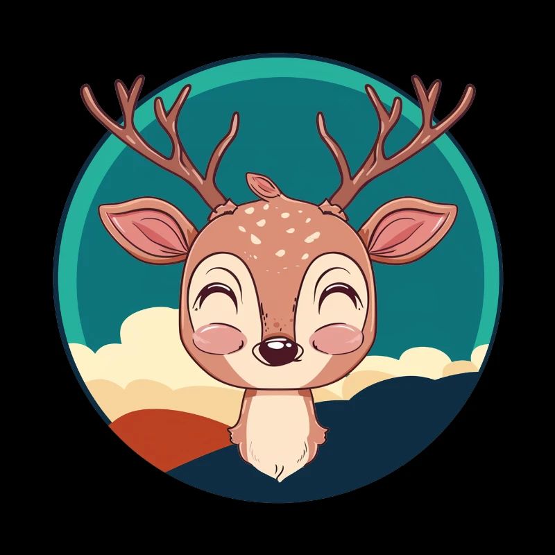 Cerf Cerf Bois Habitants de la forêt