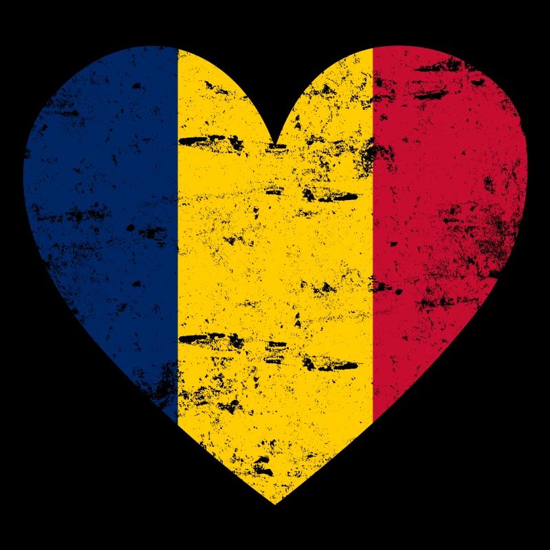 Coeur du drapeau du Tchad