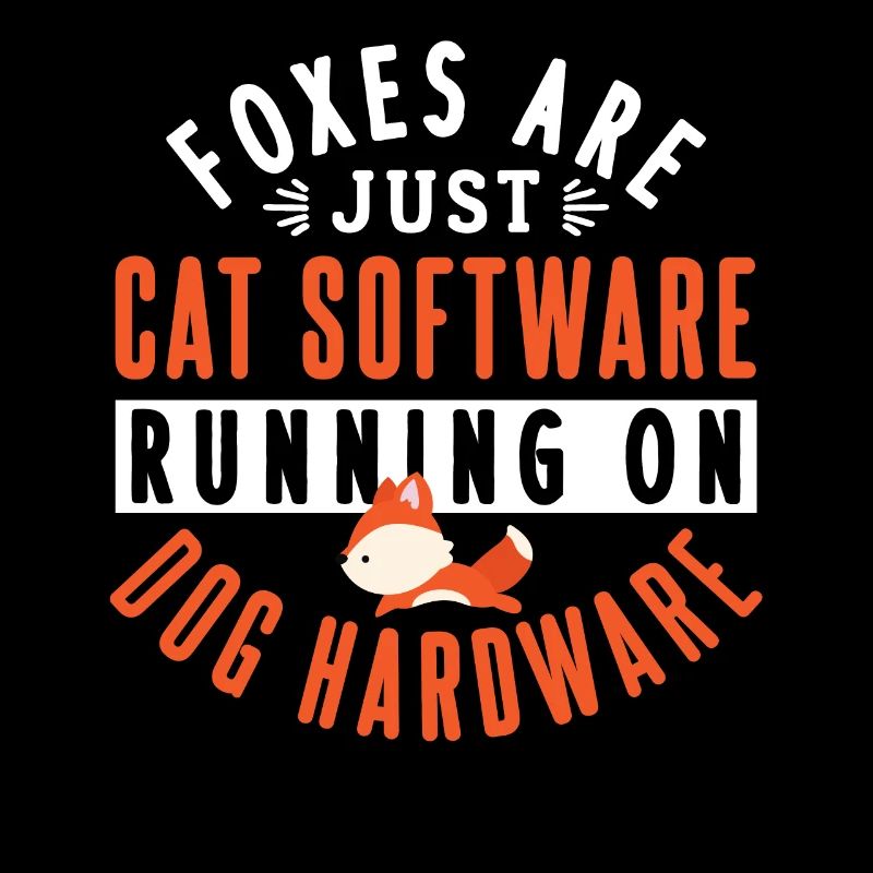 Fuchs Informatiker Nerd Geschenk