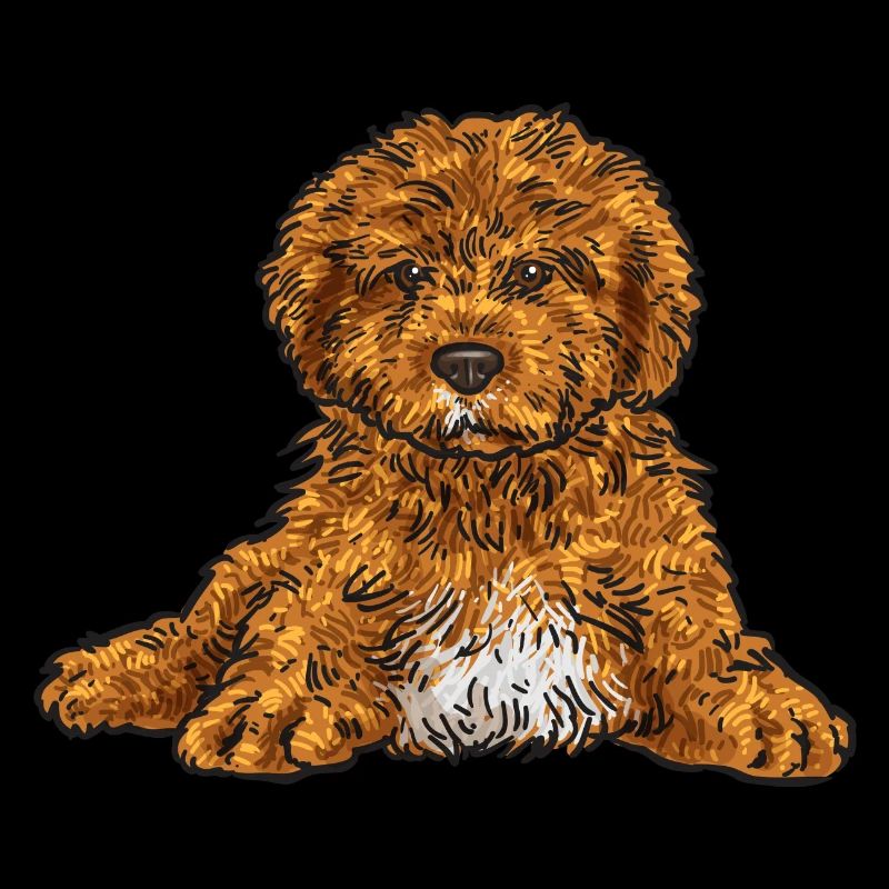 Cavapoo Capoodle Cavoodle Chien Cadeau