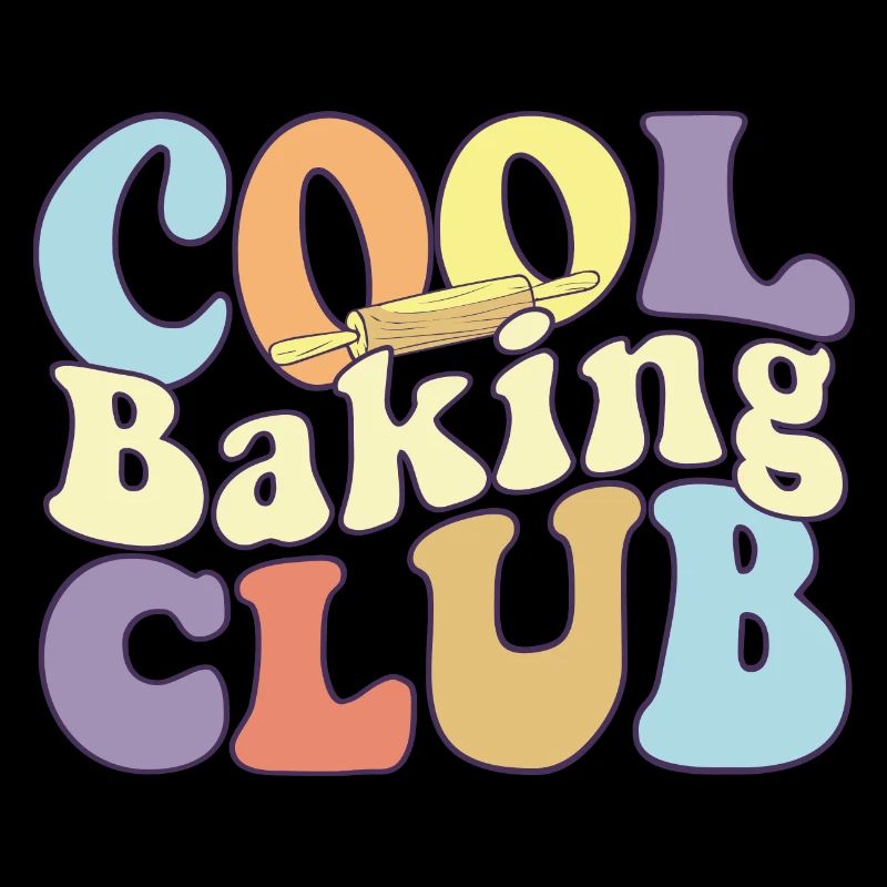 Cool Baking Club Baker Team Pastry Chef Squad