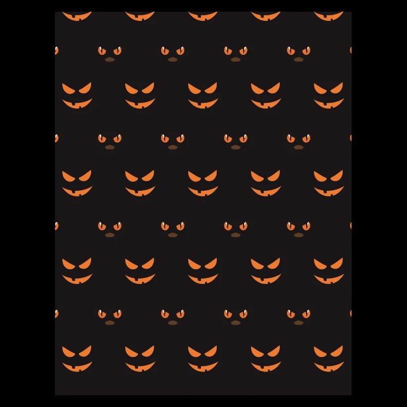 Cache-cou Halloween Jackolantern Neck Gator