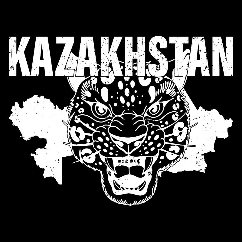 Schneeleopard National Symbol Kasachstan Jurte