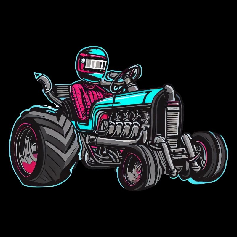 Tractor Tuning Racing Graffity Style