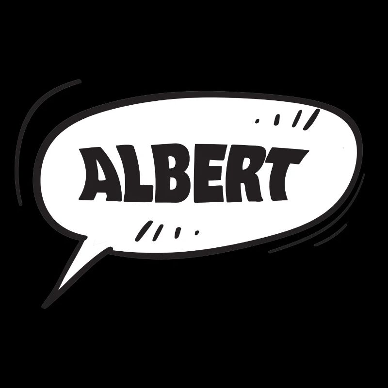 Albert as Albert